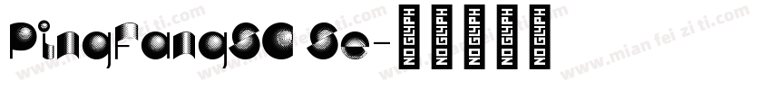PingFangSC Se字体转换